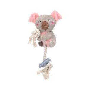 Puppy didi koala met grijs touw