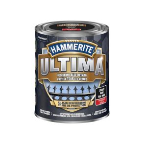 Hammerite metaallak Ultima zwart hoogglans 750 ml